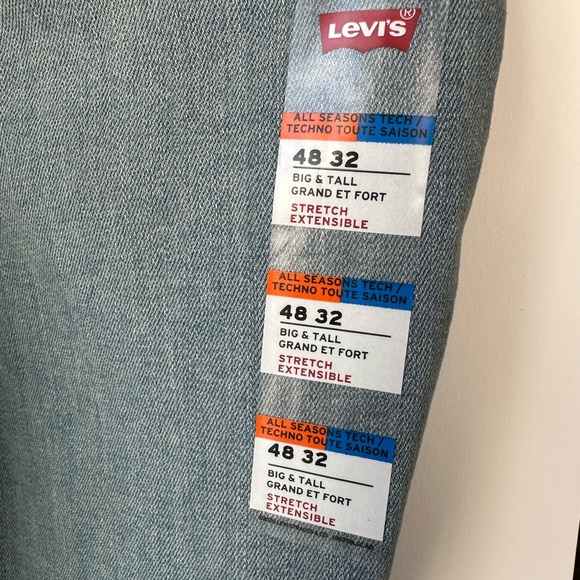 Brand New Levi’s Men’s 541 Athletic Taper Jeans (Stretch) Size 48 Length 32 - Picture 5 of 6